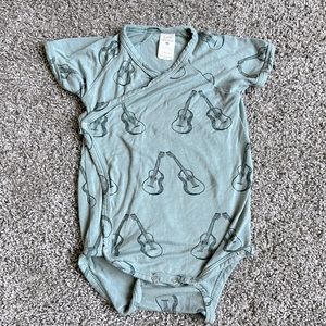 Kate Quinn Short Sleeve Kimono Bodysuit Onesie